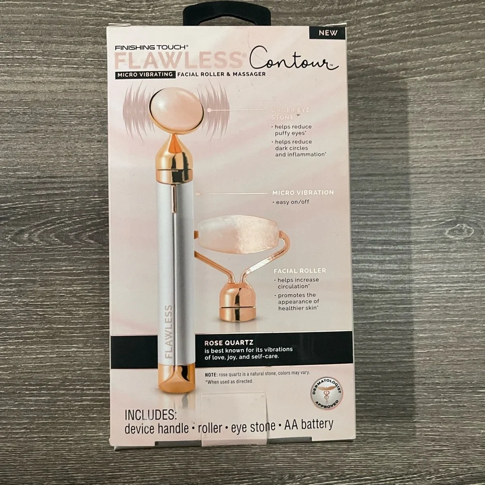 Finishing Touch Flawless Contour micro vibrating facial roller